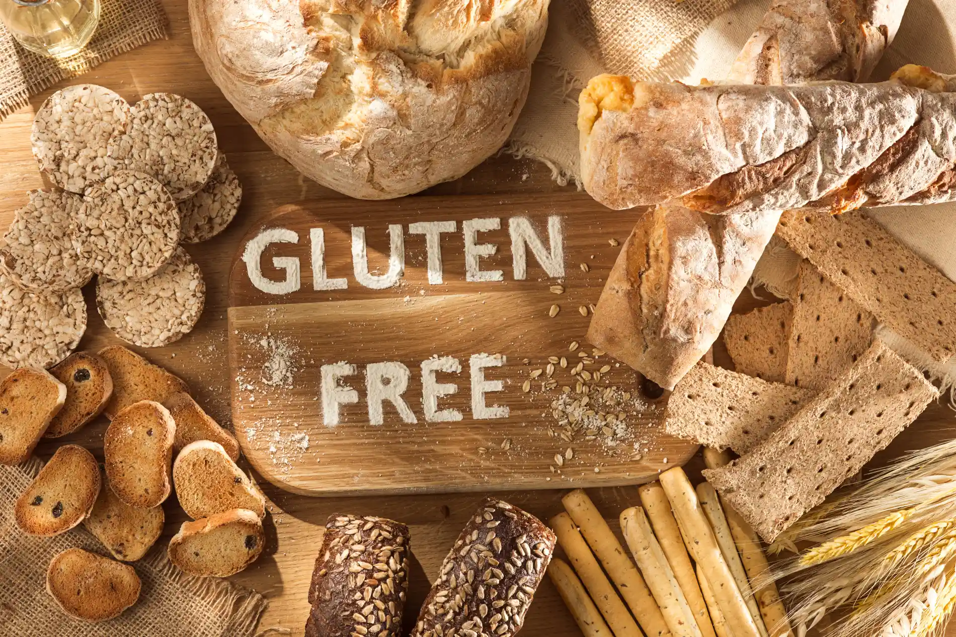 Gluten free food table spread